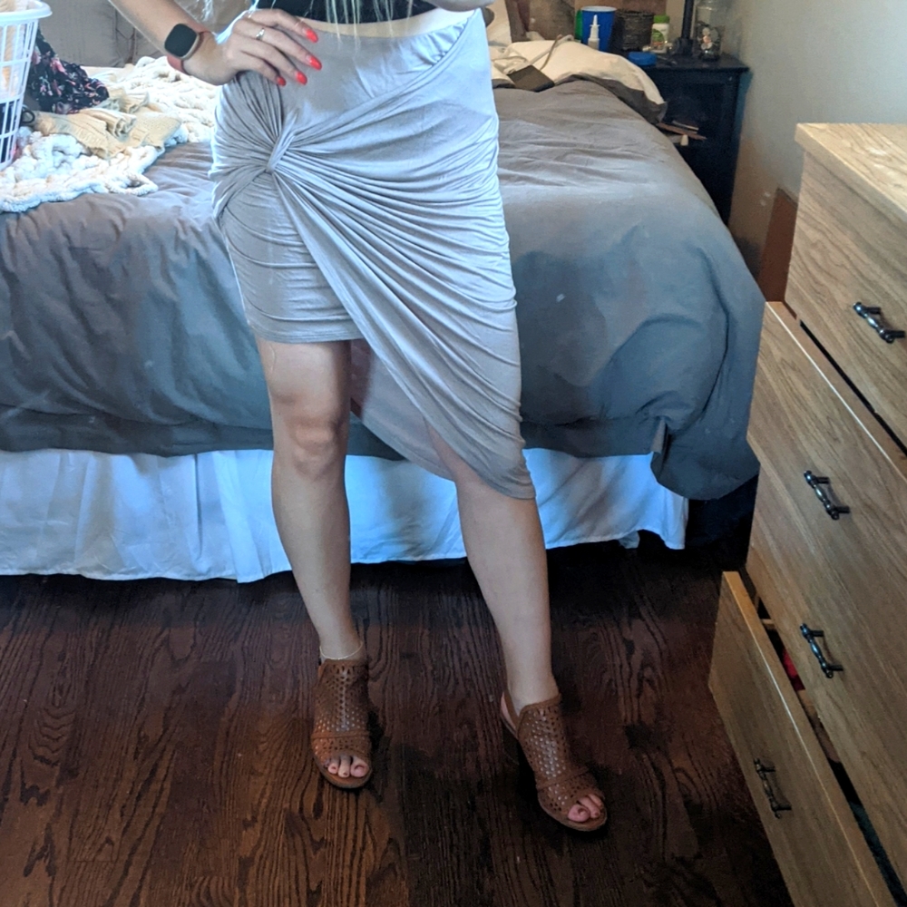 Charlotte Russe Tan Skirt